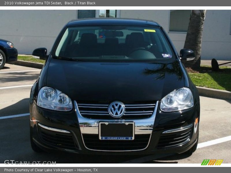 Black / Titan Black 2010 Volkswagen Jetta TDI Sedan