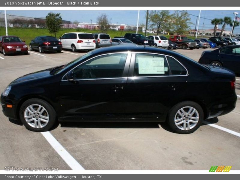 Black / Titan Black 2010 Volkswagen Jetta TDI Sedan