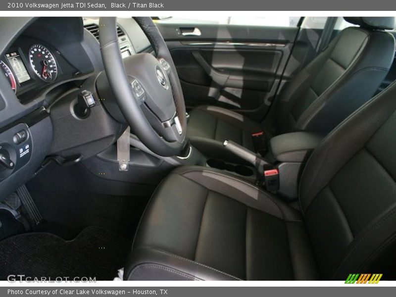 Black / Titan Black 2010 Volkswagen Jetta TDI Sedan
