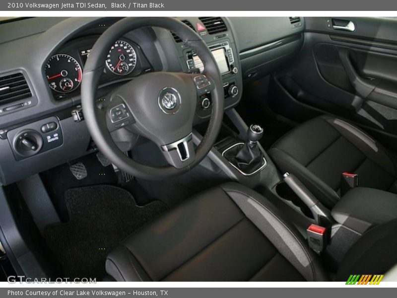 Black / Titan Black 2010 Volkswagen Jetta TDI Sedan
