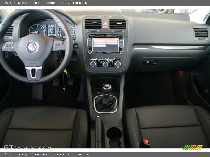 Black / Titan Black 2010 Volkswagen Jetta TDI Sedan