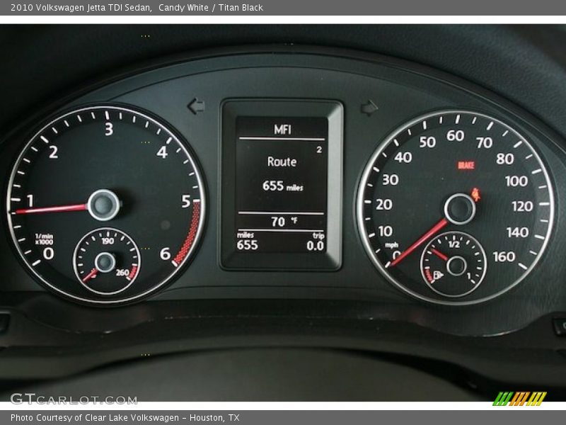Candy White / Titan Black 2010 Volkswagen Jetta TDI Sedan