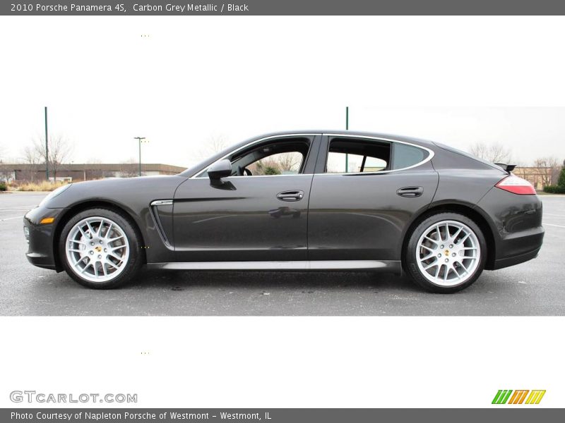 Carbon Grey Metallic / Black 2010 Porsche Panamera 4S