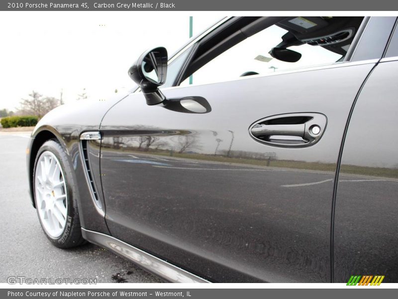 Carbon Grey Metallic / Black 2010 Porsche Panamera 4S