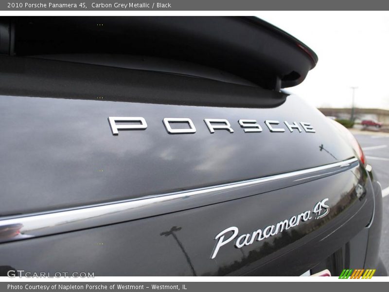 Carbon Grey Metallic / Black 2010 Porsche Panamera 4S