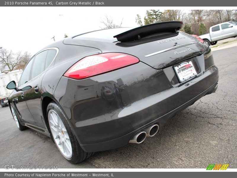 Carbon Grey Metallic / Black 2010 Porsche Panamera 4S