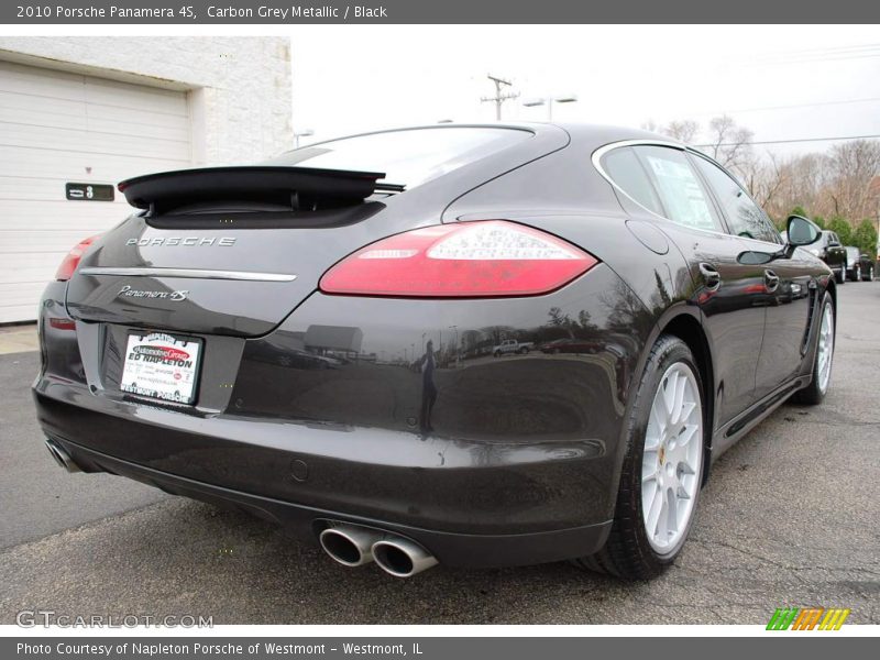 Carbon Grey Metallic / Black 2010 Porsche Panamera 4S