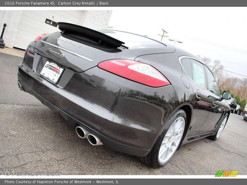 Carbon Grey Metallic / Black 2010 Porsche Panamera 4S