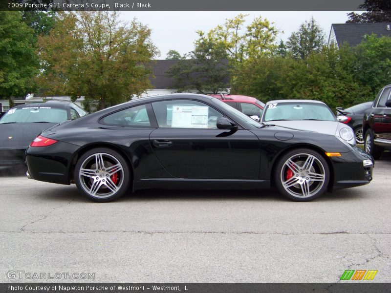 Black / Black 2009 Porsche 911 Carrera S Coupe