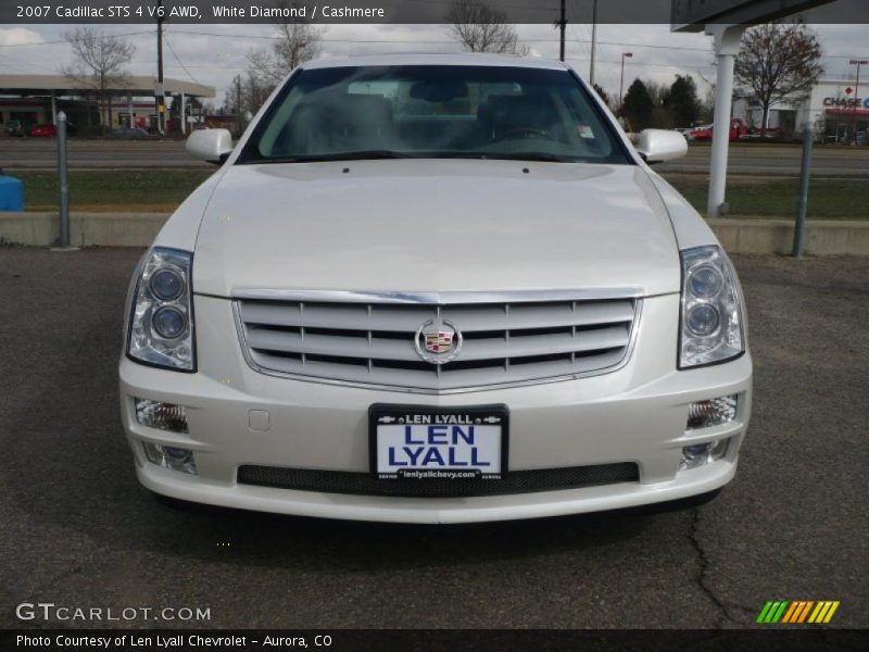 White Diamond / Cashmere 2007 Cadillac STS 4 V6 AWD