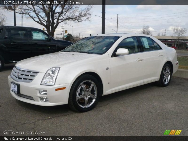 White Diamond / Cashmere 2007 Cadillac STS 4 V6 AWD