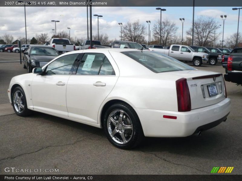 White Diamond / Cashmere 2007 Cadillac STS 4 V6 AWD