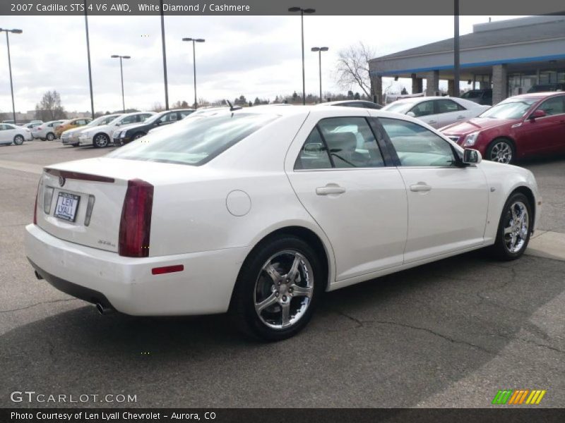 White Diamond / Cashmere 2007 Cadillac STS 4 V6 AWD