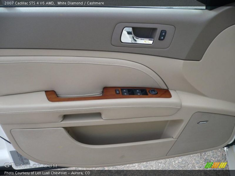 White Diamond / Cashmere 2007 Cadillac STS 4 V6 AWD