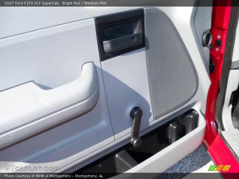 Bright Red / Medium Flint 2007 Ford F150 XLT SuperCab
