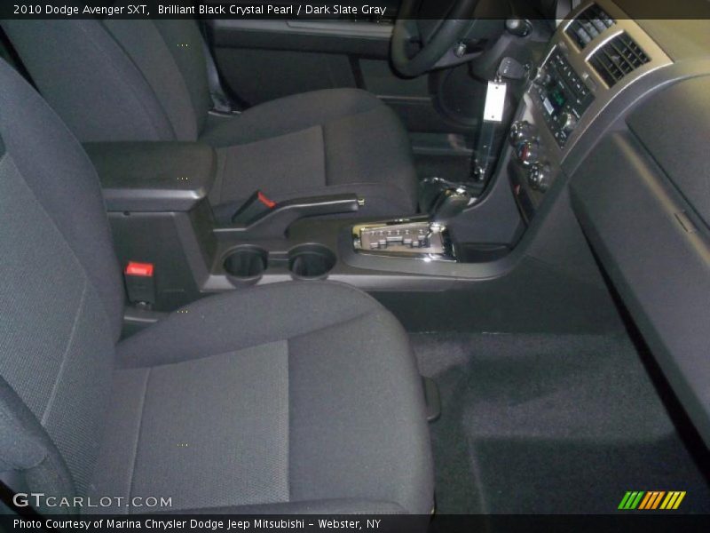 Brilliant Black Crystal Pearl / Dark Slate Gray 2010 Dodge Avenger SXT