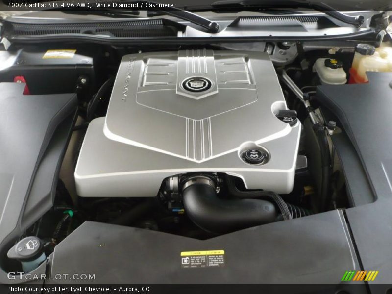 White Diamond / Cashmere 2007 Cadillac STS 4 V6 AWD