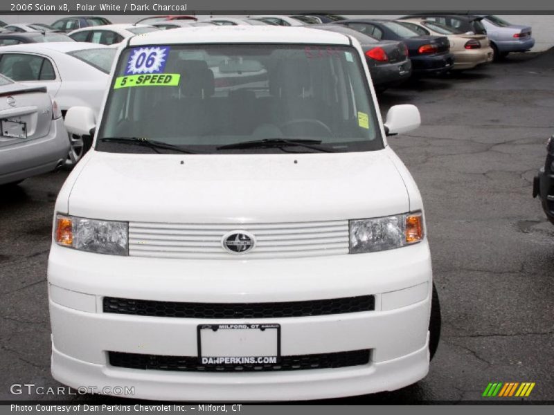 Polar White / Dark Charcoal 2006 Scion xB