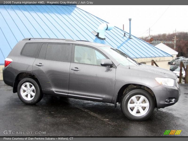 Magnetic Gray Metallic / Ash Gray 2008 Toyota Highlander 4WD