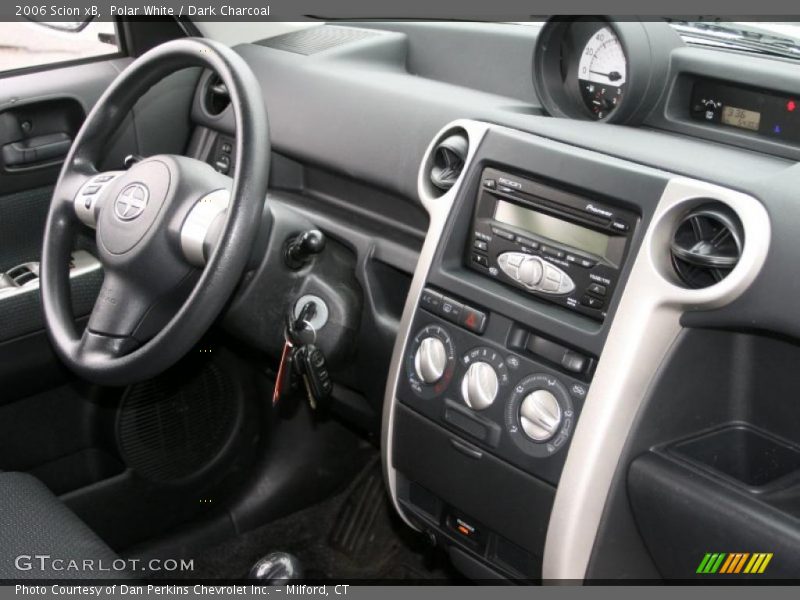 Polar White / Dark Charcoal 2006 Scion xB