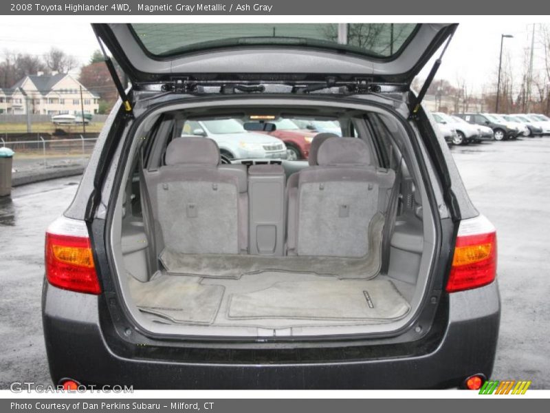 Magnetic Gray Metallic / Ash Gray 2008 Toyota Highlander 4WD