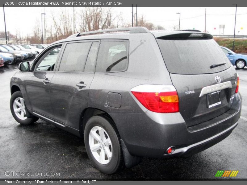 Magnetic Gray Metallic / Ash Gray 2008 Toyota Highlander 4WD