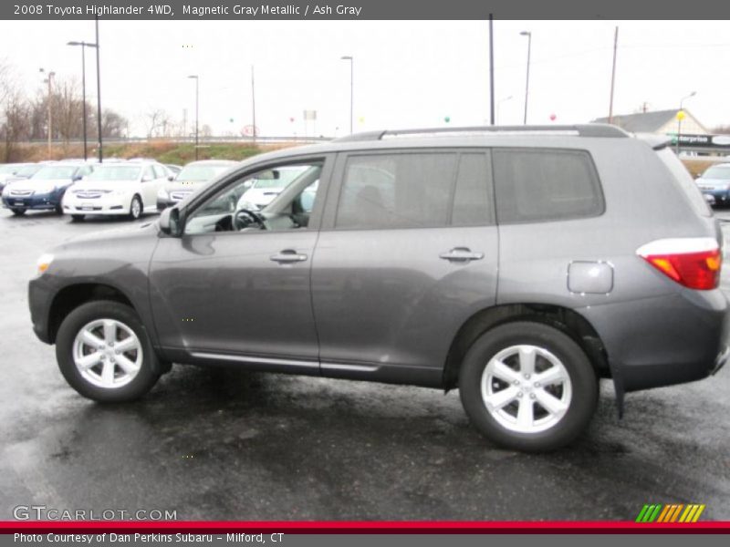 Magnetic Gray Metallic / Ash Gray 2008 Toyota Highlander 4WD