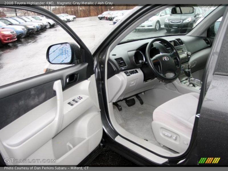 Magnetic Gray Metallic / Ash Gray 2008 Toyota Highlander 4WD