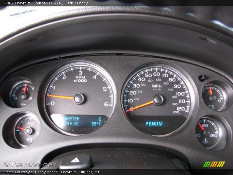 Black / Ebony 2009 Chevrolet Suburban LT 4x4