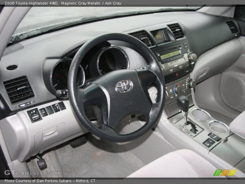 Magnetic Gray Metallic / Ash Gray 2008 Toyota Highlander 4WD