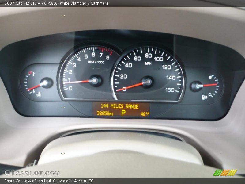 White Diamond / Cashmere 2007 Cadillac STS 4 V6 AWD