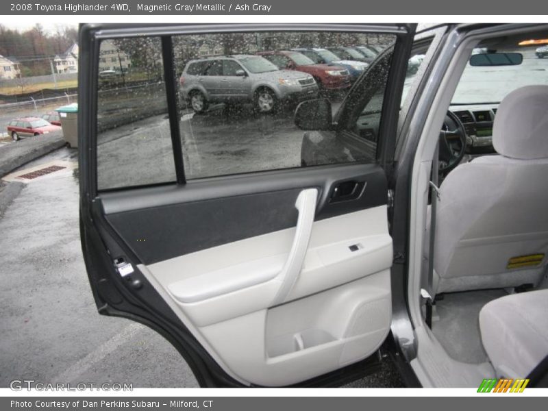 Magnetic Gray Metallic / Ash Gray 2008 Toyota Highlander 4WD