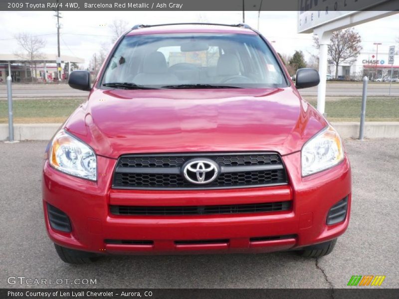 Barcelona Red Metallic / Ash Gray 2009 Toyota RAV4 4WD