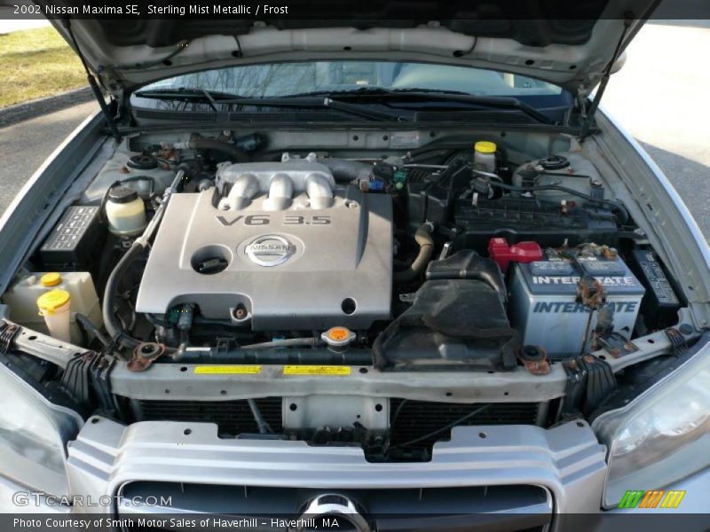 Sterling Mist Metallic / Frost 2002 Nissan Maxima SE