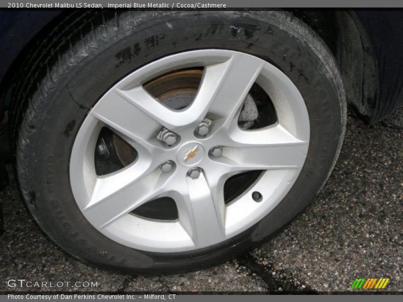 Imperial Blue Metallic / Cocoa/Cashmere 2010 Chevrolet Malibu LS Sedan