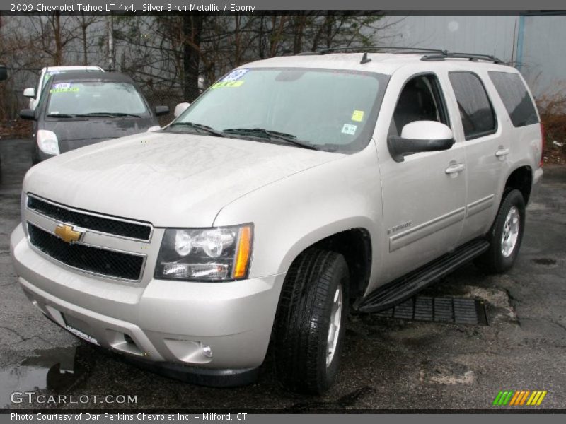Silver Birch Metallic / Ebony 2009 Chevrolet Tahoe LT 4x4
