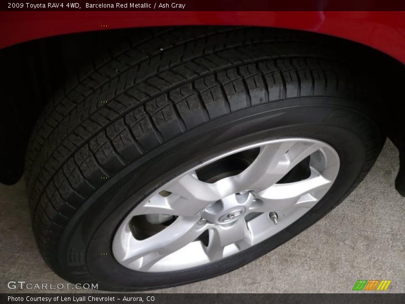 Barcelona Red Metallic / Ash Gray 2009 Toyota RAV4 4WD