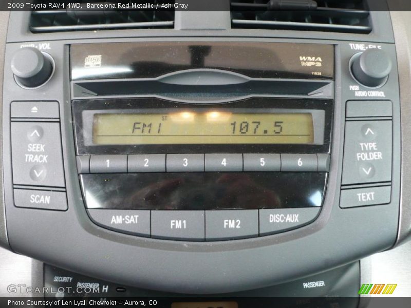 Barcelona Red Metallic / Ash Gray 2009 Toyota RAV4 4WD
