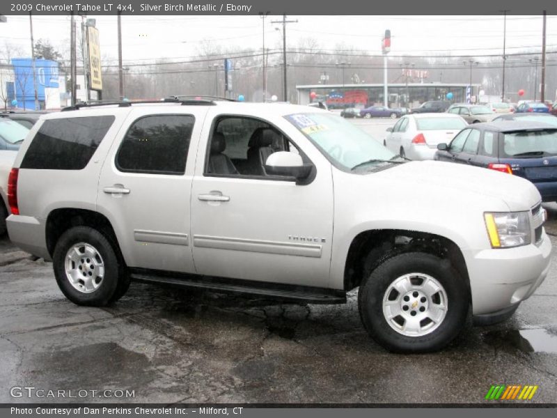 Silver Birch Metallic / Ebony 2009 Chevrolet Tahoe LT 4x4
