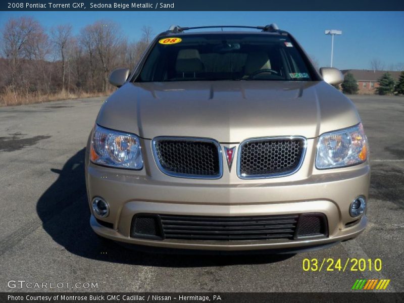 Sedona Beige Metallic / Sand 2008 Pontiac Torrent GXP