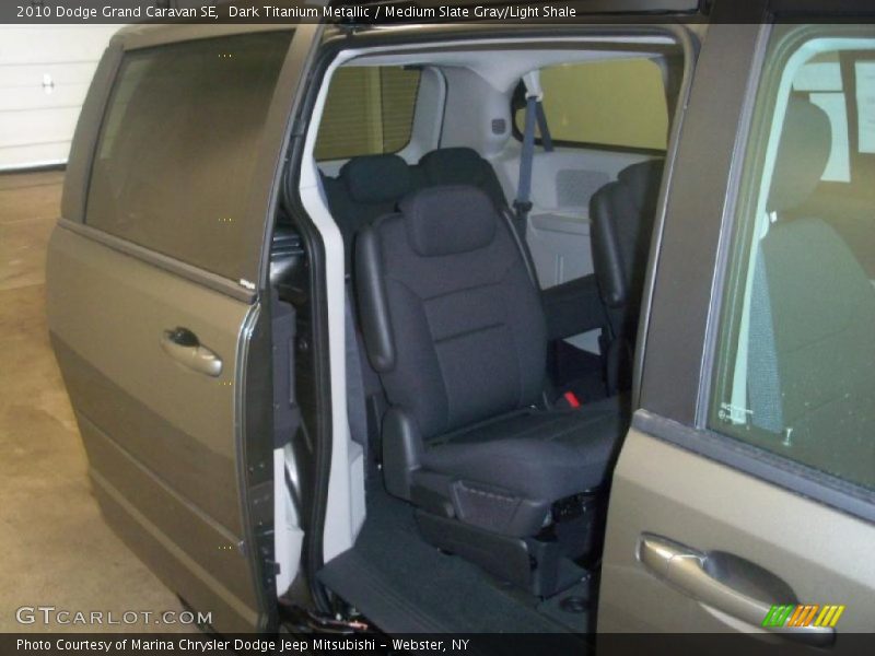 Dark Titanium Metallic / Medium Slate Gray/Light Shale 2010 Dodge Grand Caravan SE