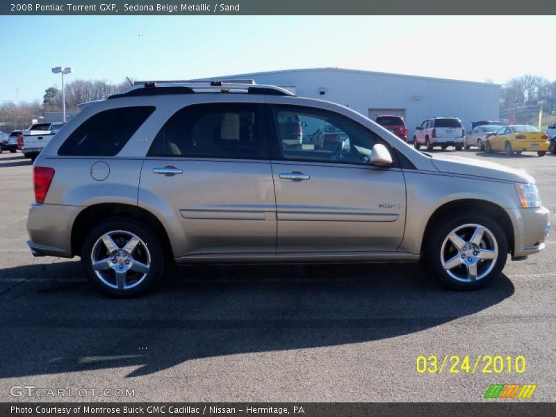 Sedona Beige Metallic / Sand 2008 Pontiac Torrent GXP