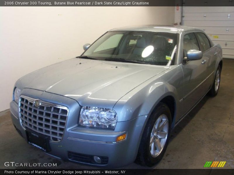 Butane Blue Pearlcoat / Dark Slate Gray/Light Graystone 2006 Chrysler 300 Touring
