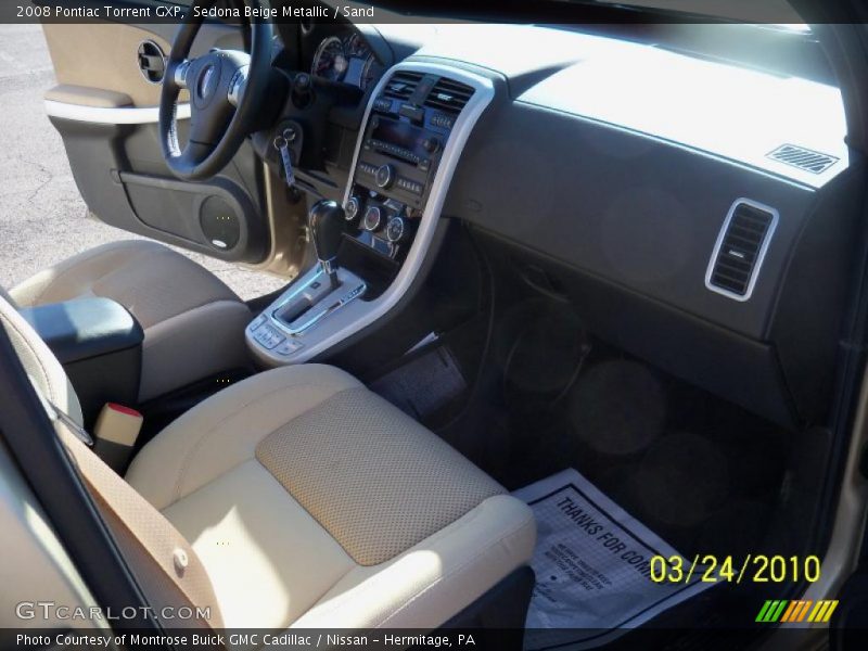 Sedona Beige Metallic / Sand 2008 Pontiac Torrent GXP