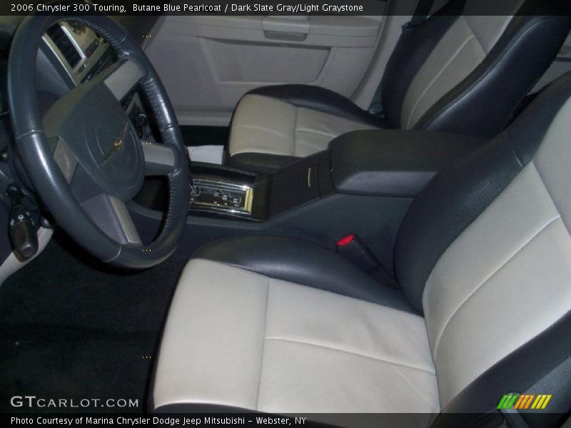 Butane Blue Pearlcoat / Dark Slate Gray/Light Graystone 2006 Chrysler 300 Touring