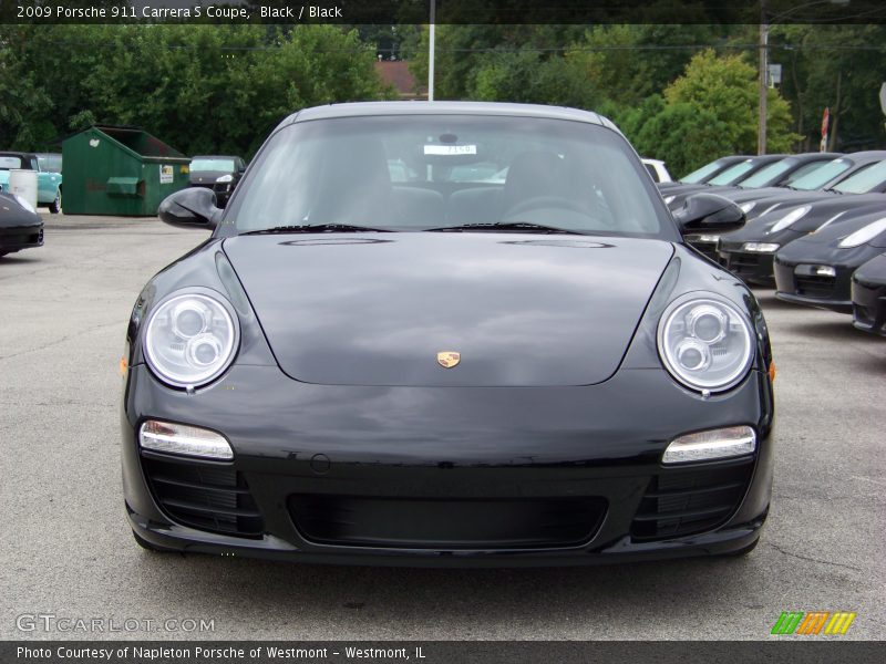 Black / Black 2009 Porsche 911 Carrera S Coupe