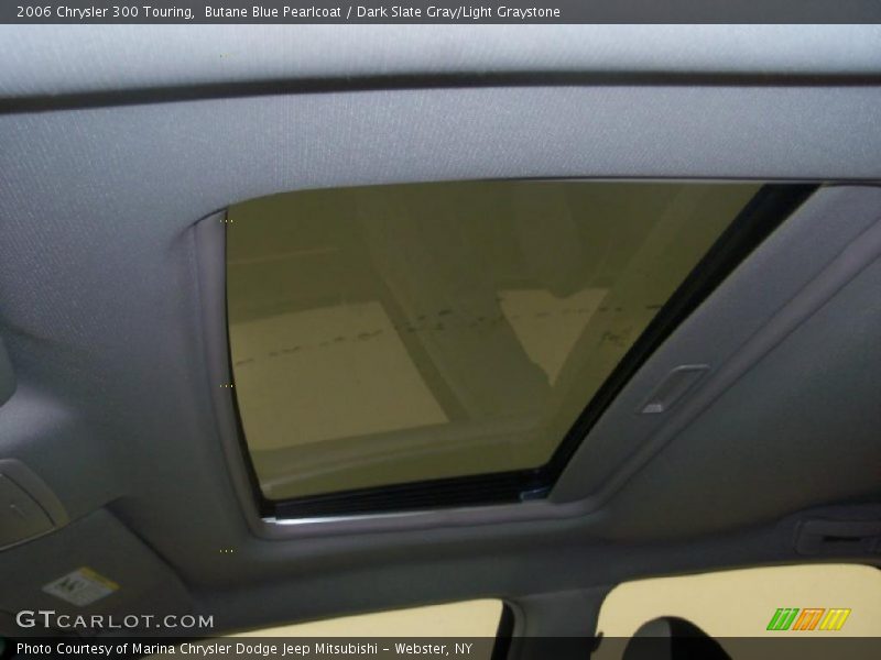 Butane Blue Pearlcoat / Dark Slate Gray/Light Graystone 2006 Chrysler 300 Touring