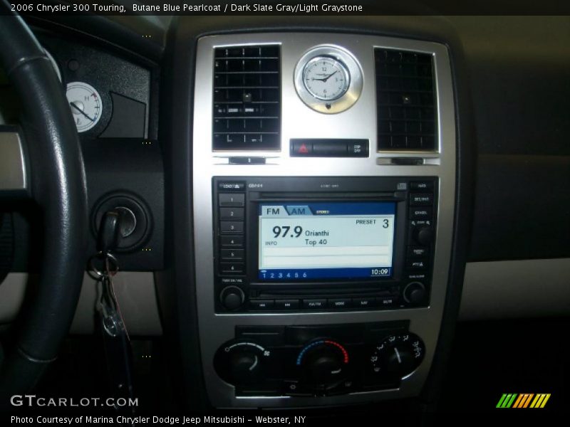 Butane Blue Pearlcoat / Dark Slate Gray/Light Graystone 2006 Chrysler 300 Touring
