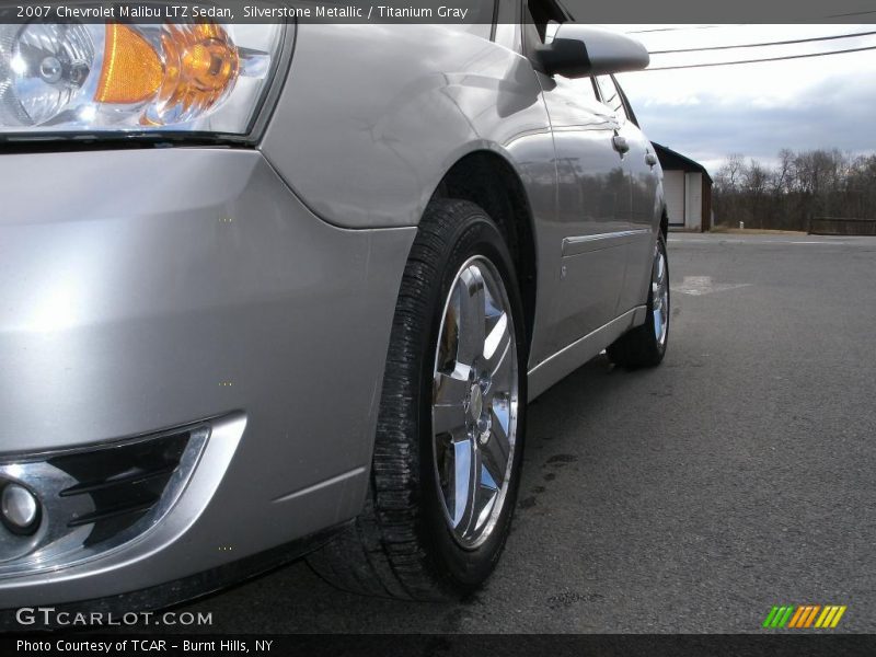 Silverstone Metallic / Titanium Gray 2007 Chevrolet Malibu LTZ Sedan