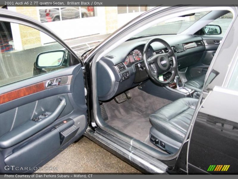 Brilliant Black / Onyx 2001 Audi A6 2.7T quattro Sedan